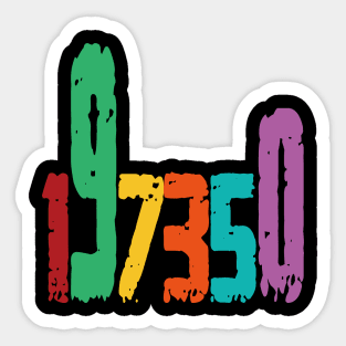 1973 - 197350 Sticker